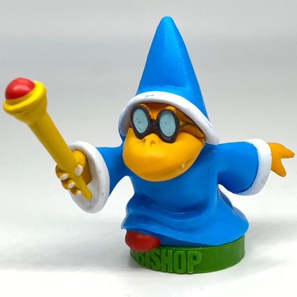1x Nintendo Super Mario BISHOP MAGIKOOPA Chess Piece  Game Replacement Part 2009 - Picture 1 of 9